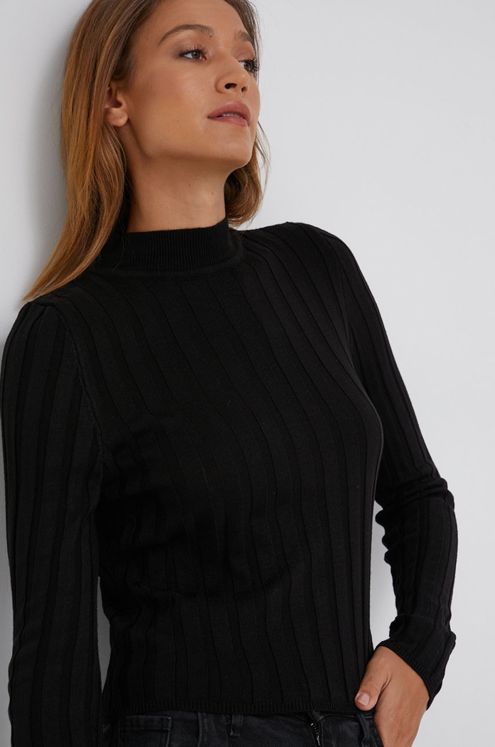 Answear Lab Sweter czarny WZ21.SWD0H3