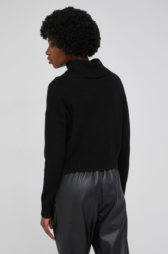 Odzież Answear Lab Sweter z wełną F3517A.1KR czarny
