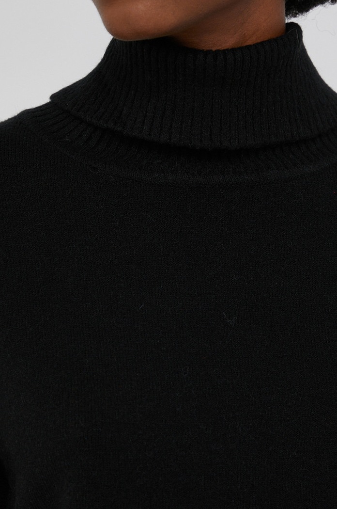 Answear Lab Sweter z wełną F3517A.1KR czarny