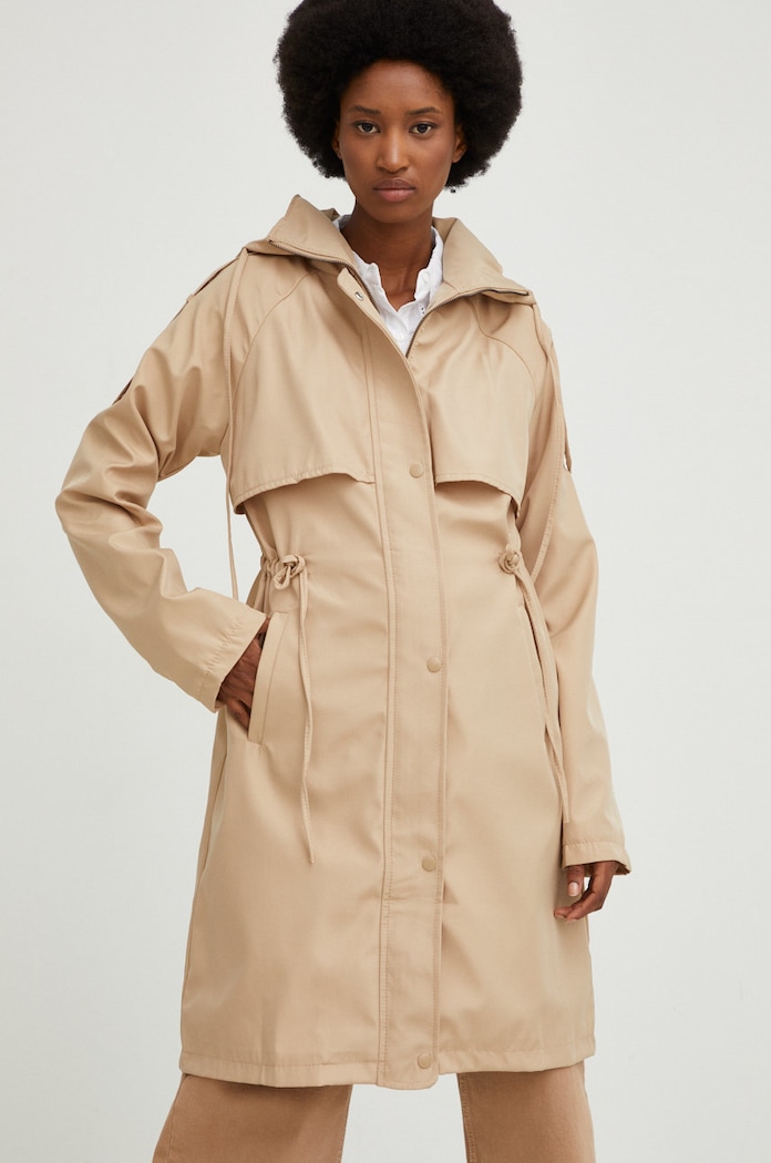Answear Lab parka pozostałe beżowy 3014.JS1