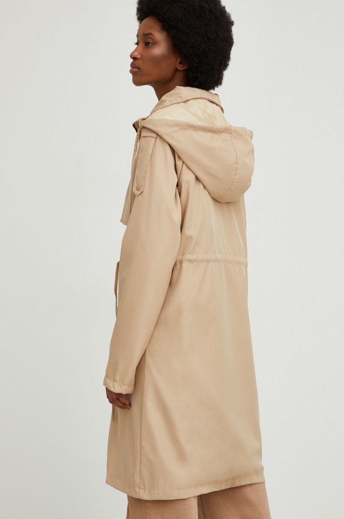 Odzież Answear Lab parka 3014.JS1 beżowy