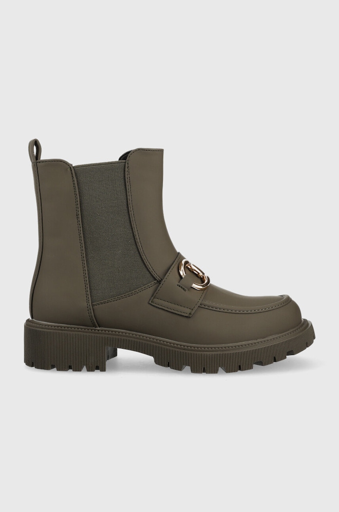 Answear.LAB stivaletti chelsea non isolato verde RQ15.2.DB