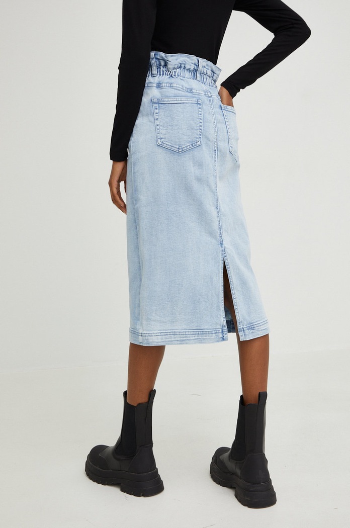 Îmbrăcăminte Answear Lab fustă din denim 320301.js albastru