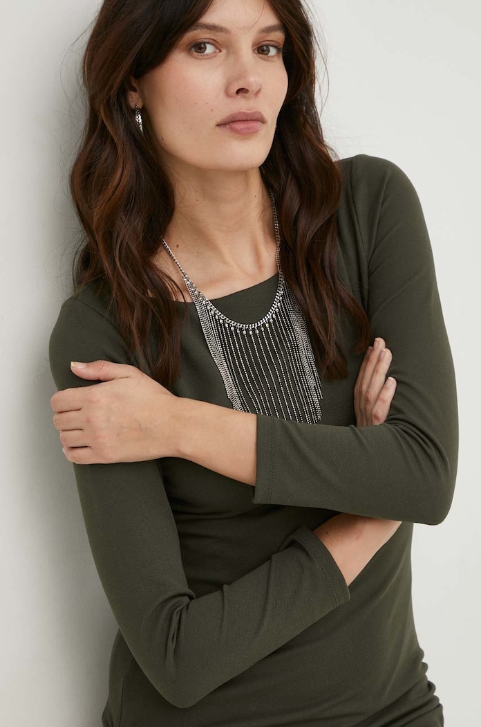 Answear.LAB vestito verde 70095.WK