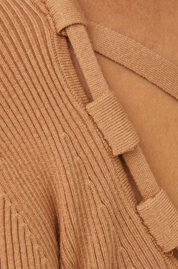 Answear Lab sweter xf6032.2WK brązowy
