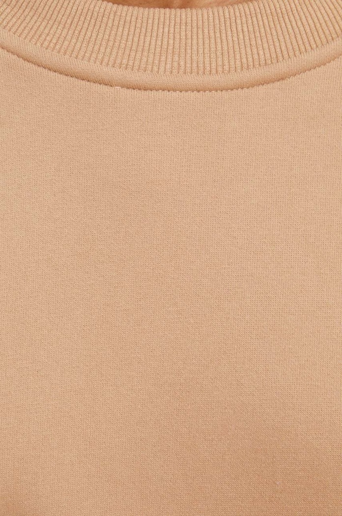 Answear Lab bluza bawełniana 013.iw brązowy