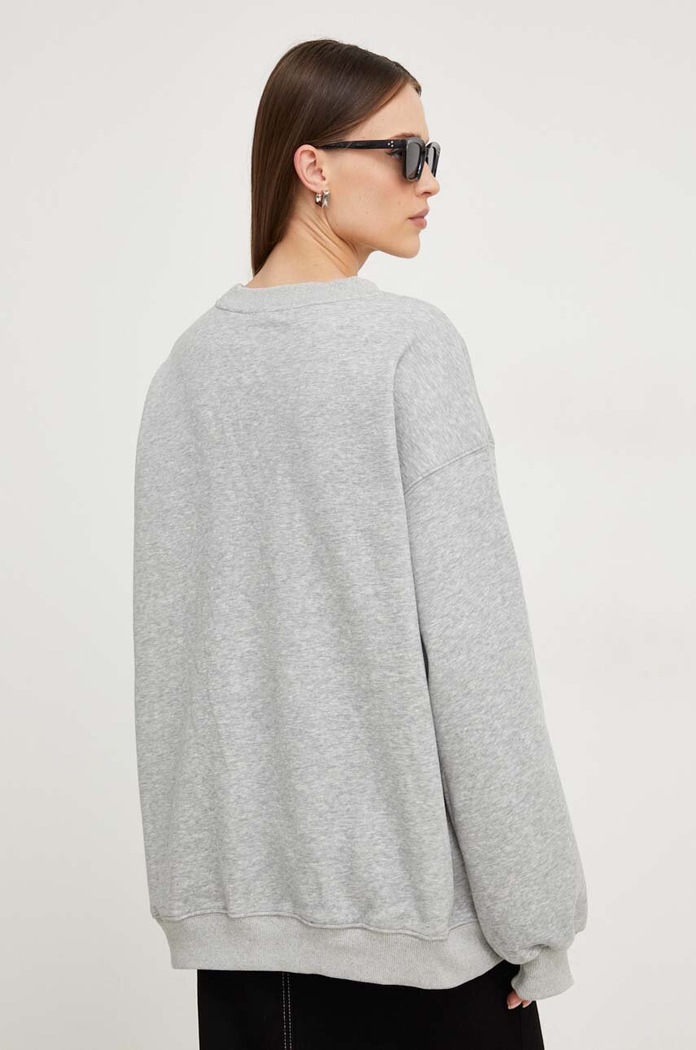 Odzież Answear Lab bluza bawełniana 013.iw szary