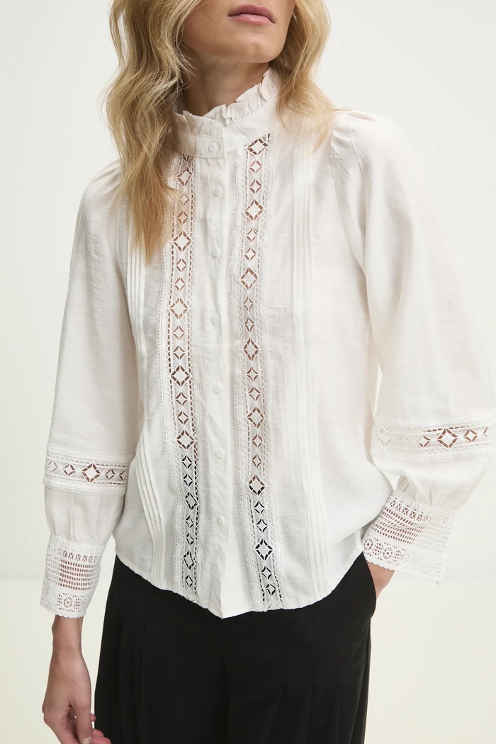 Риза Answear Lab стандартна бял 3690.HWK