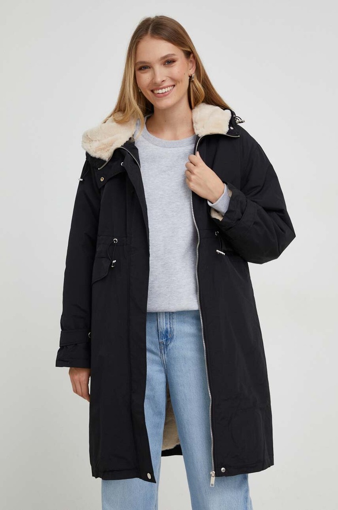 Parka Answear Lab Waterprof čierna 8396.FKK