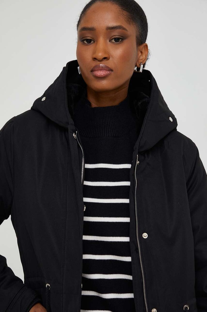 Answear.LAB parka czarny 2089.fh
