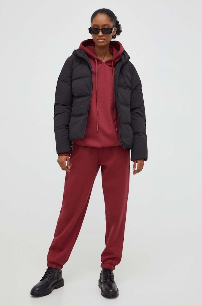 Péřová bunda Answear.LAB 3051.fh černá WZ23