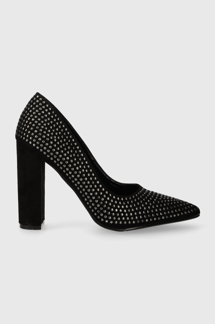 Answear Lab czółenka słupek czarny M1d3226.19.pjs