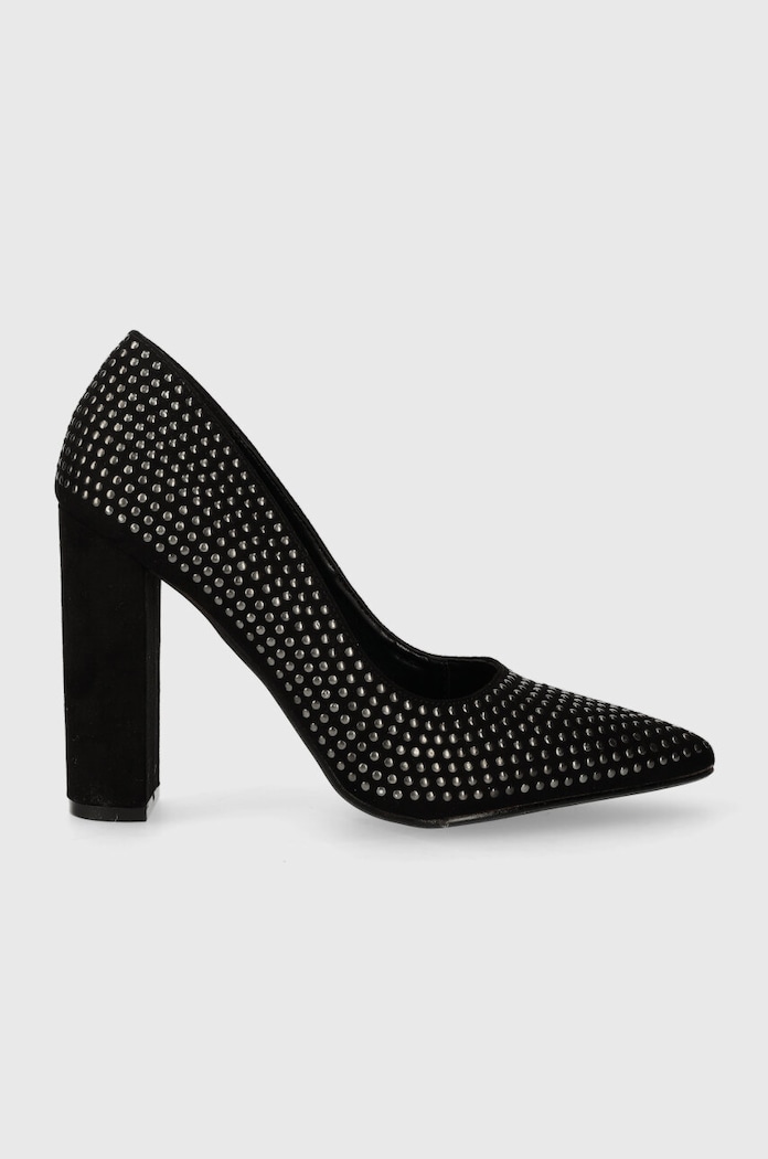 Answear Lab czółenka słupek czarny M1d3226.19.pjs