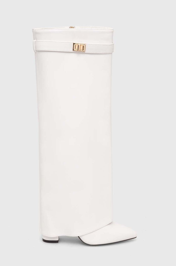 Answear Lab cizme peste 8 cm alb cls296.fh
