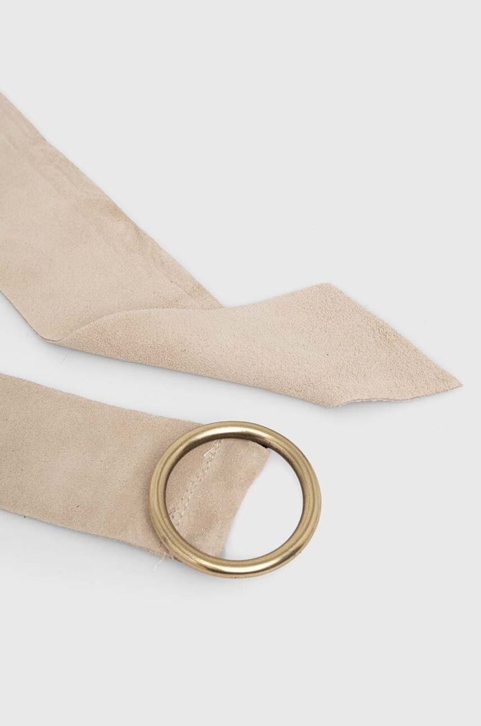 Accessori Answear.LAB Lab cintura in pelle scamosciata sc.HWK beige