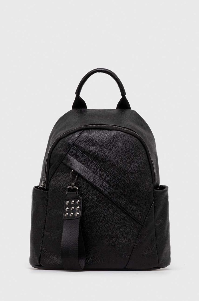 Answear.LAB bőr hátizsák nappa bőr fekete bag3.cdb