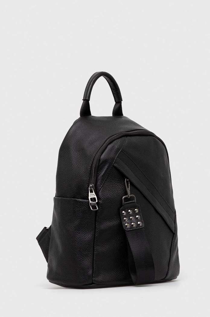 Answear.LAB bőr hátizsák bag3.cdb fekete WZ23