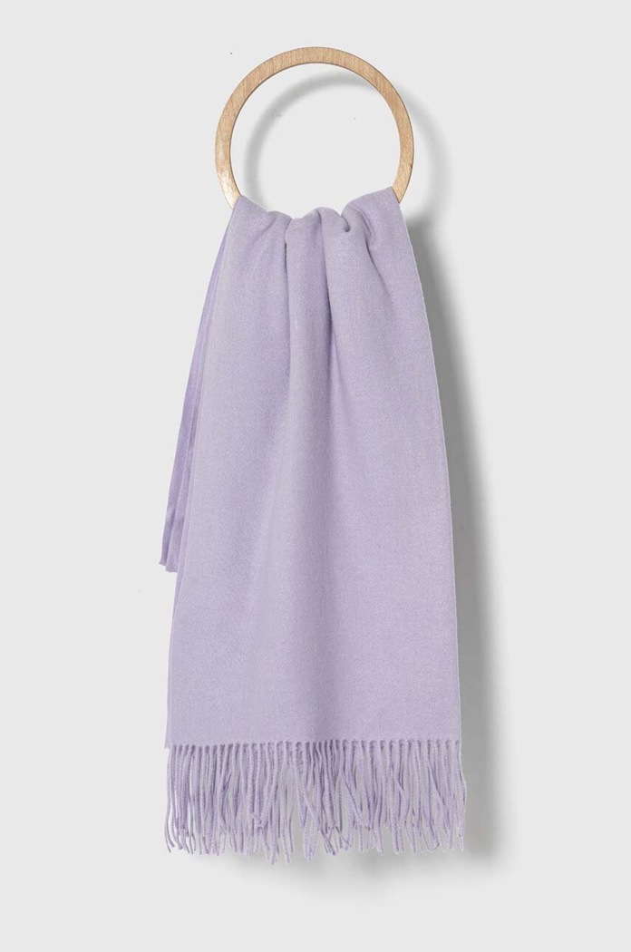 Answear.LAB Answear Lab eșarfă din cașmir violet pashmina.FKK
