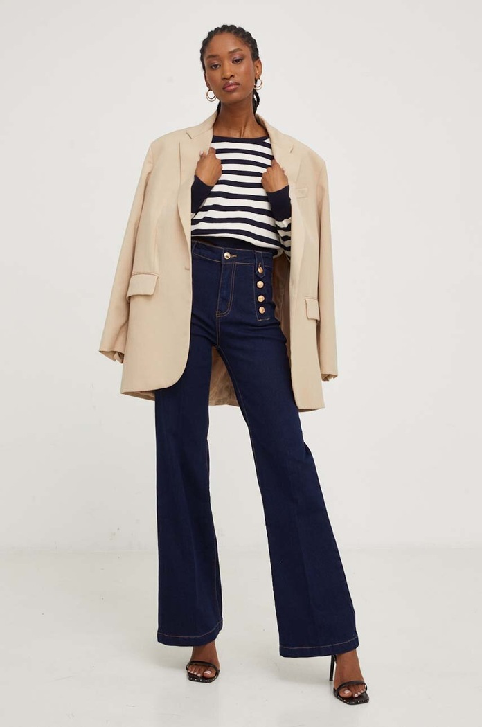 Answear.LAB Jeansy pk698.ijs niebieski WZ24