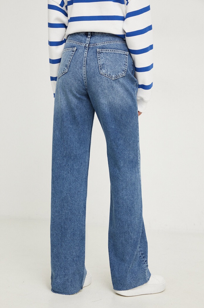 Odzież Answear Lab jeansy w.1384.TWK granatowy