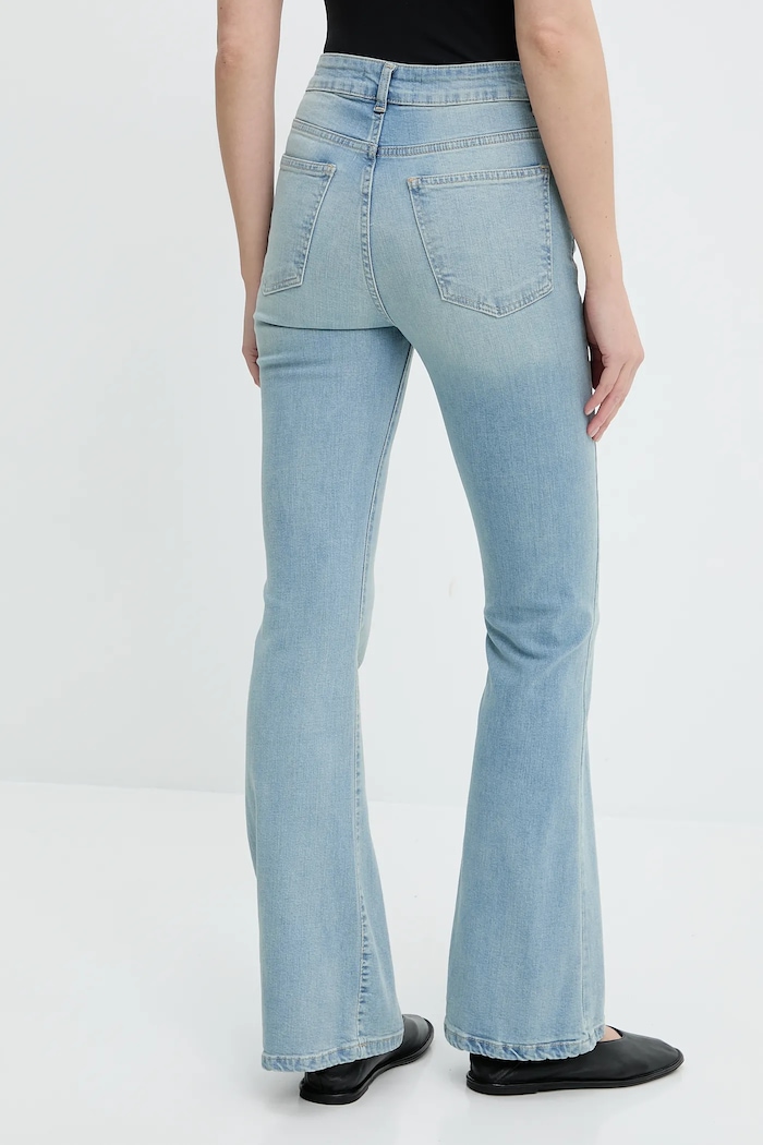 Îmbrăcăminte Answear.LAB Blugi bootcut pentru femei 10503.TWK albastru