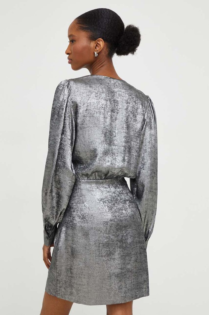 Îmbrăcăminte Answear.LAB Answear Lab rochie 21505yr.FKK argintiu