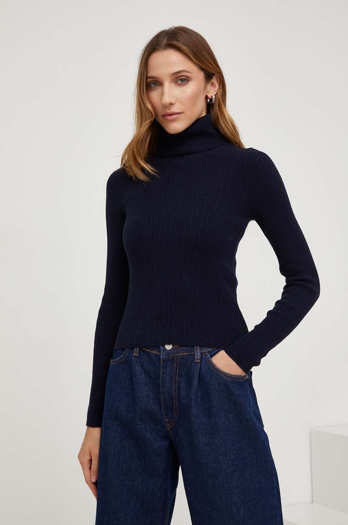 Answear Lab sweter pozostałe granatowy tt3812.z.TWK