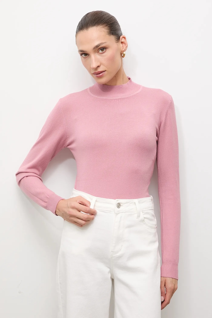 Answear.LAB maglione in cashemire rosa wf2407.FKK