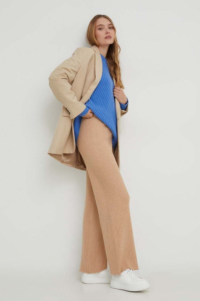 Answear.LAB sweter 86306.HKK niebieski WZ23