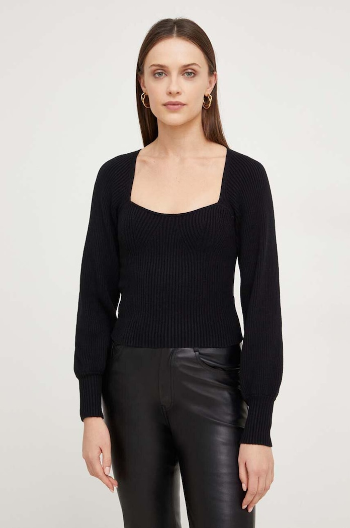 Answear.LAB sweter pozostałe czarny a1289.fh