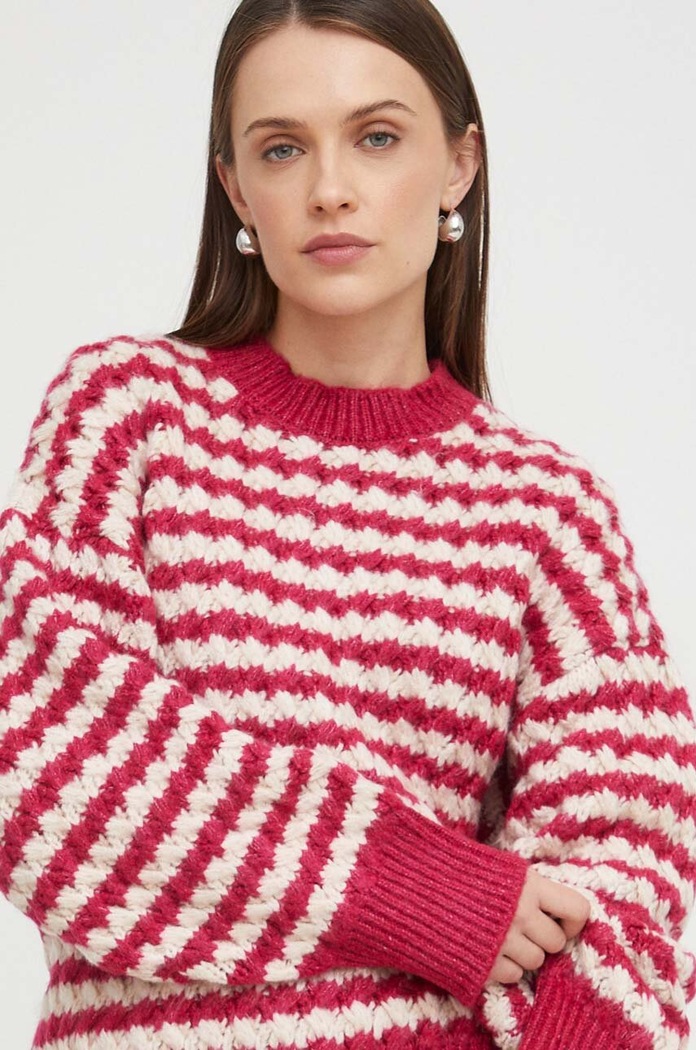 Answear.LAB sweter różowy 227021.sw.TWK