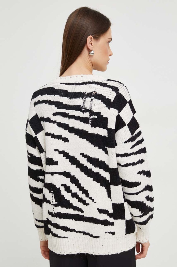 Answear.LAB sweter z wełną beżowy 18398.TWK