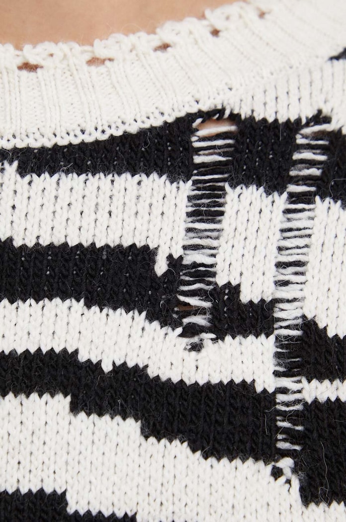 Answear.LAB sweter z wełną 18398.TWK beżowy