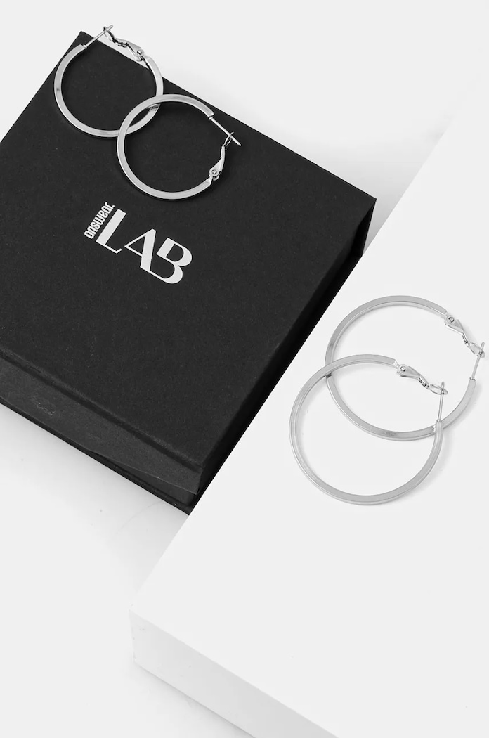 Náušnice Answear.LAB 2-pack 666.500.ios stříbrná WZ24