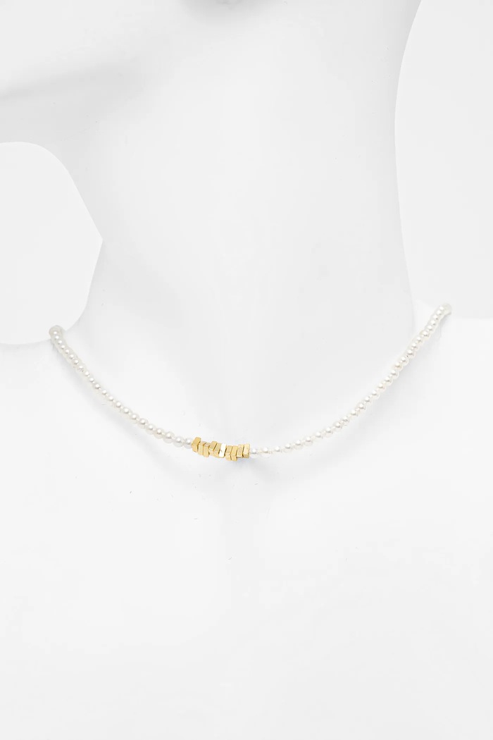 Accesorii Answear Lab colier si bratara 1016.CMS alb