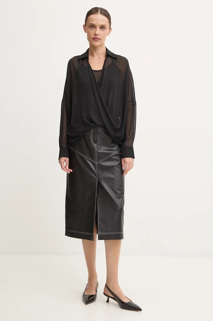 Answear Lab bluza LD1496.hos negru WZ24