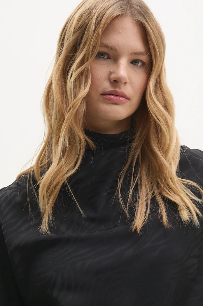 Answear Lab bluza Answear.LAB 1436.1036.tos negru