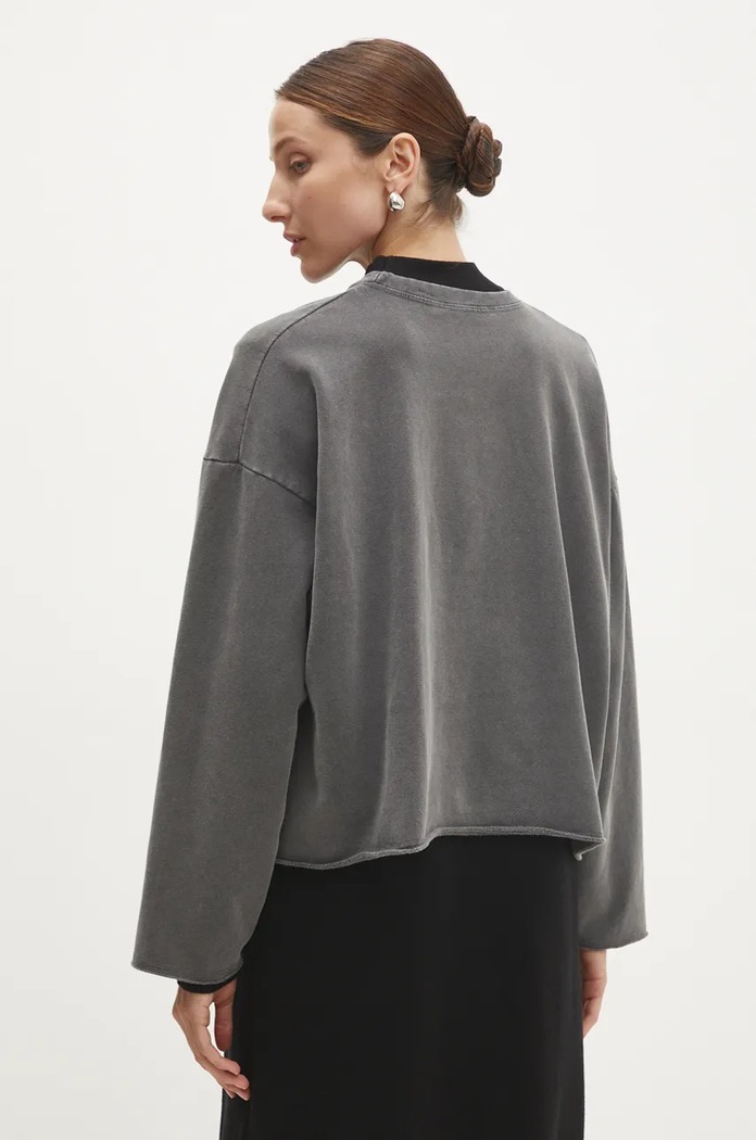 Odzież Answear.LAB bluza bawełniana UFP00119.HWK szary
