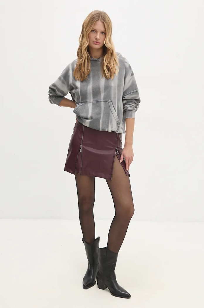 Answear.LAB bluza bawełniana 90563.tos szary WZ24