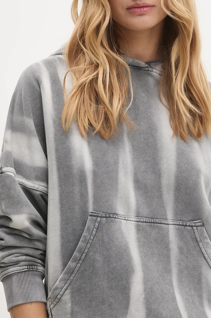 Answear.LAB bluza bawełniana 90563.tos szary
