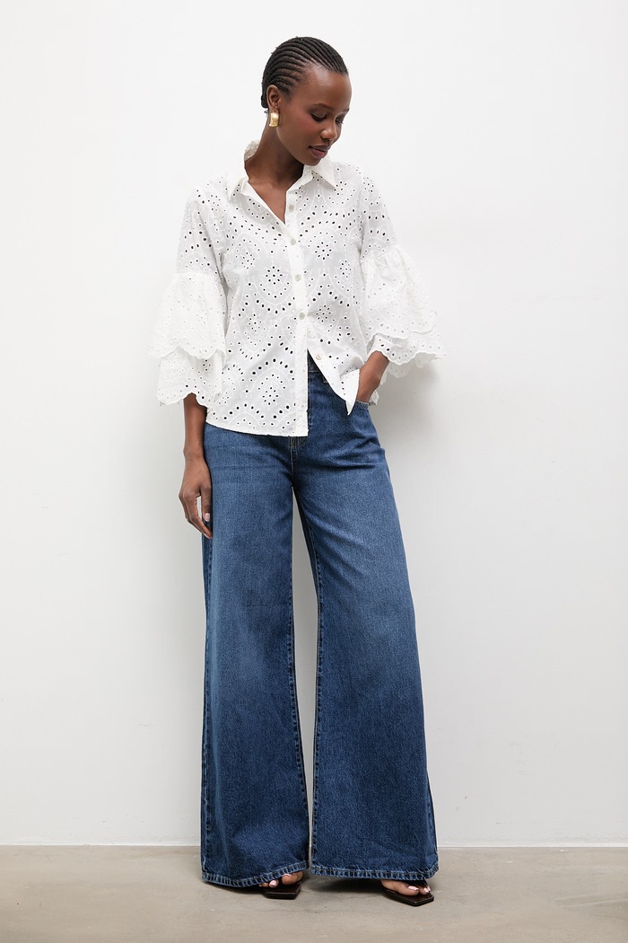Answear.LAB camicia in cotone 3972.iak bianco WW25