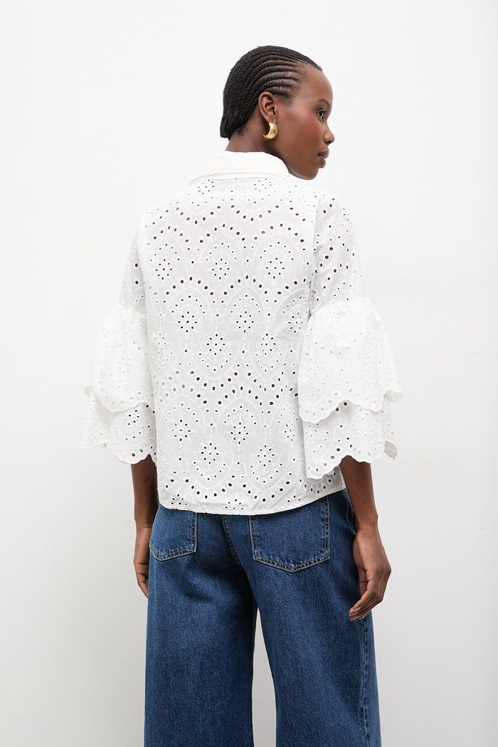 Abbigliamento Answear.LAB camicia in cotone 3972.iak bianco