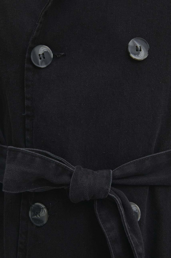 Answear.LAB płaszcz jeansowy w.1754.tjs czarny