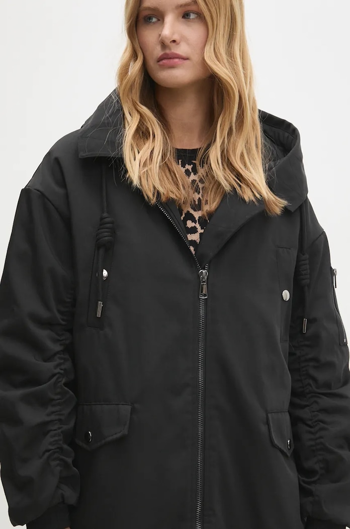 Яке Answear.LAB черен LD057.hos