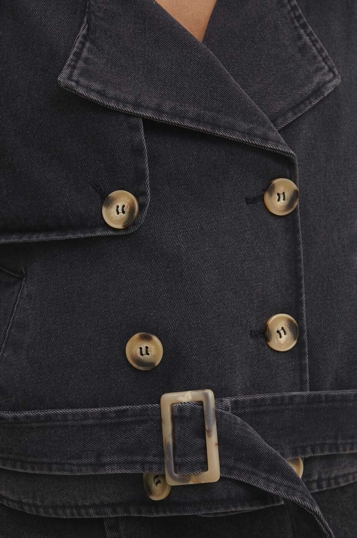 Answear.LAB giacca di jeans ox9072.FKK grigio