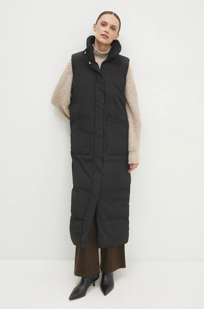 Елек Answear.LAB черен LJK.TONEYGILET.ums