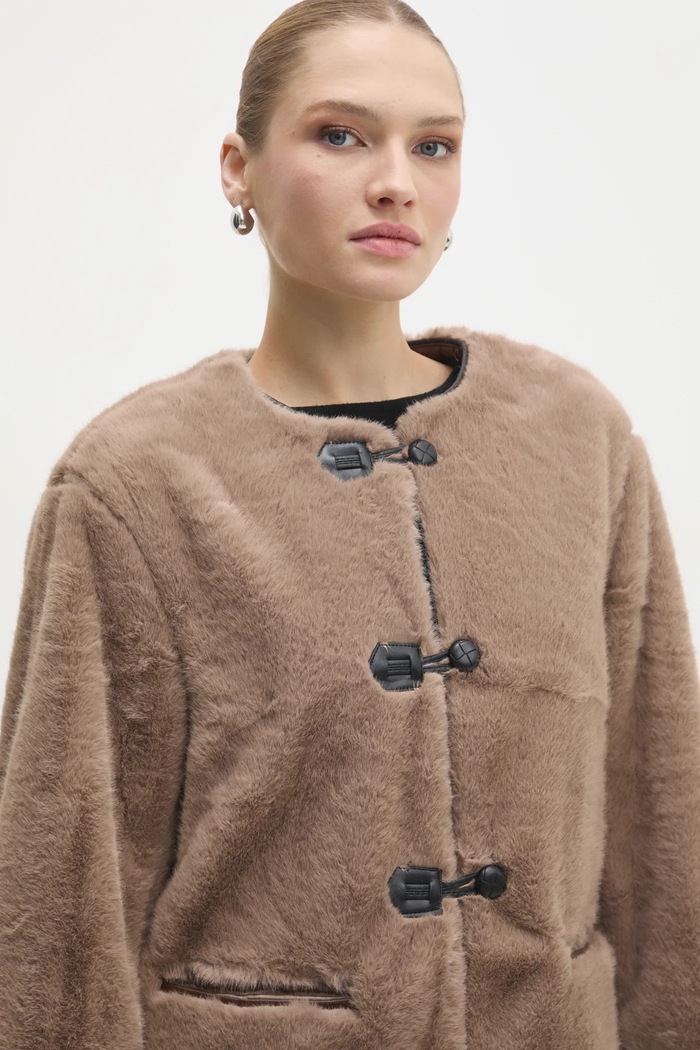 Answear Lab geaca bej NL246124.ums