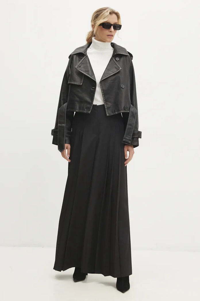 Bunda Answear.LAB dp7917.IKK černá WZ24