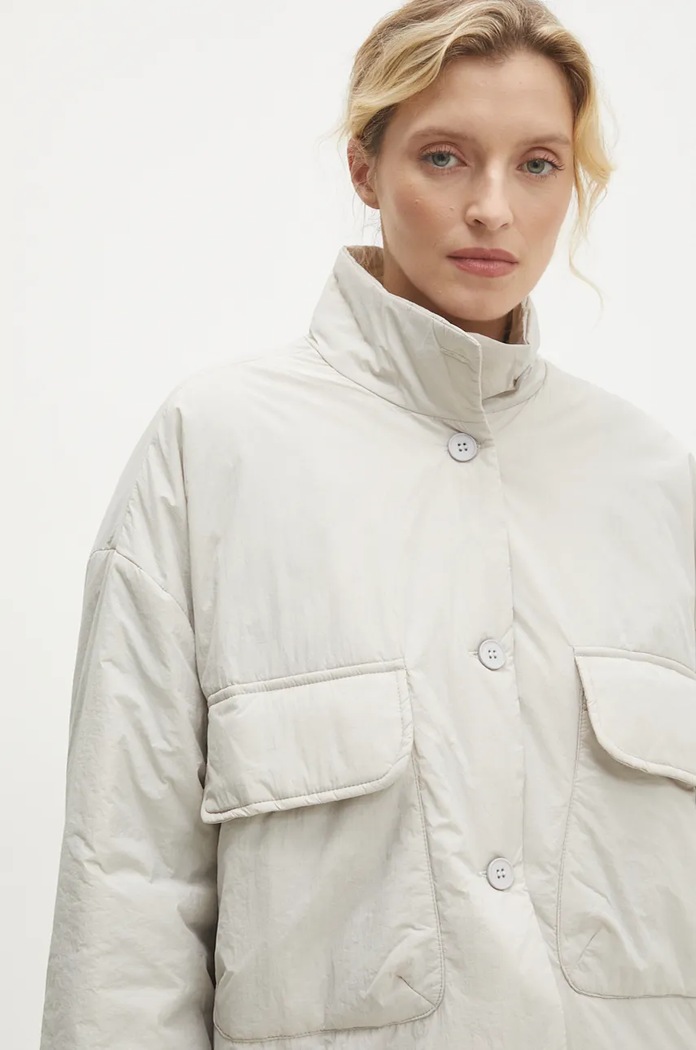 Jakna Answear.LAB Answear.LAB siva 5125.ims