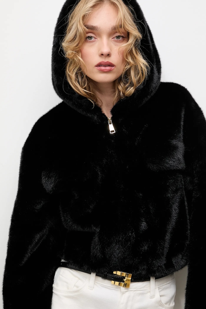 Answear.LAB kurtka czarny a260.ilk